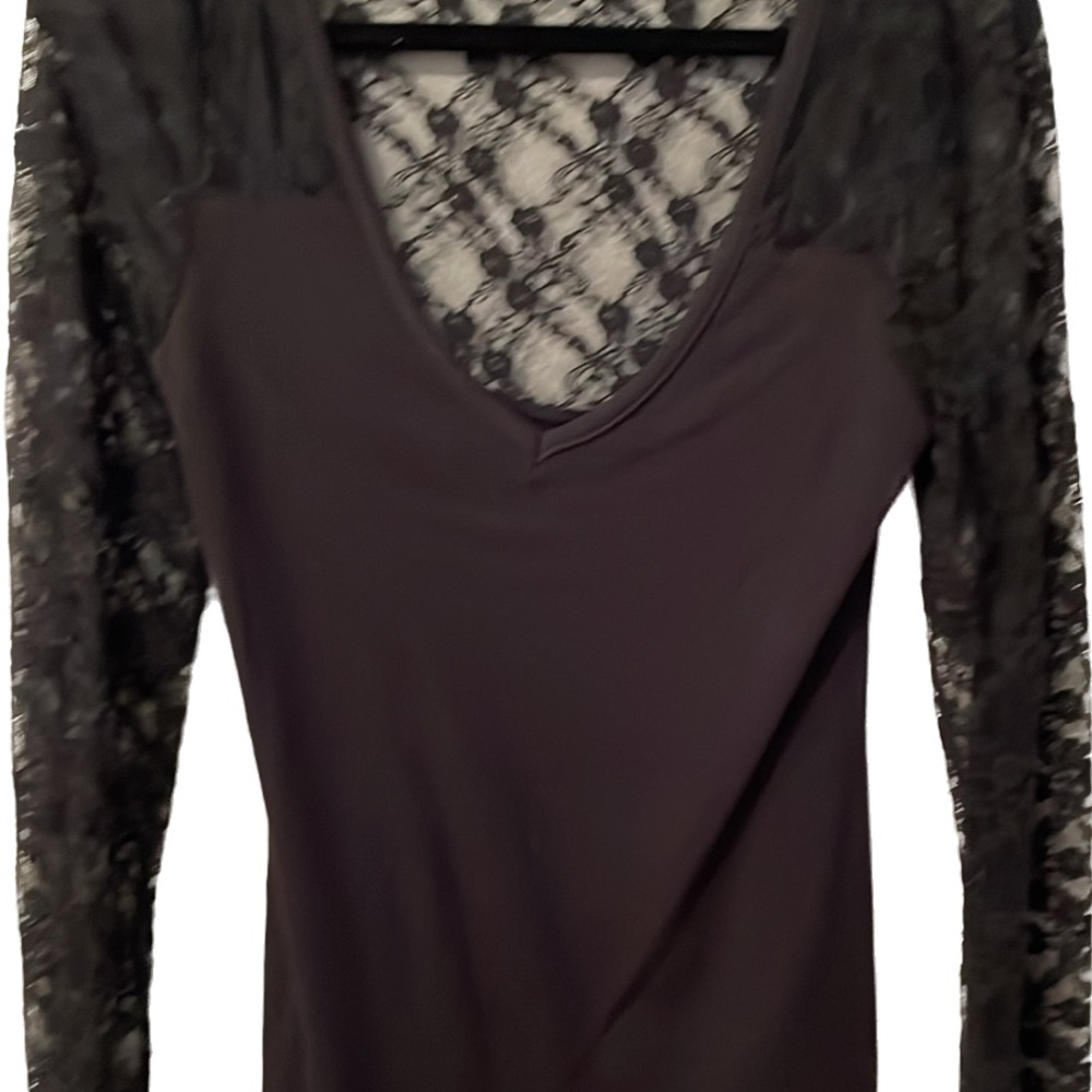 linq Los Angeles Medium Black with Black Lace 25” length 16”Width S5108